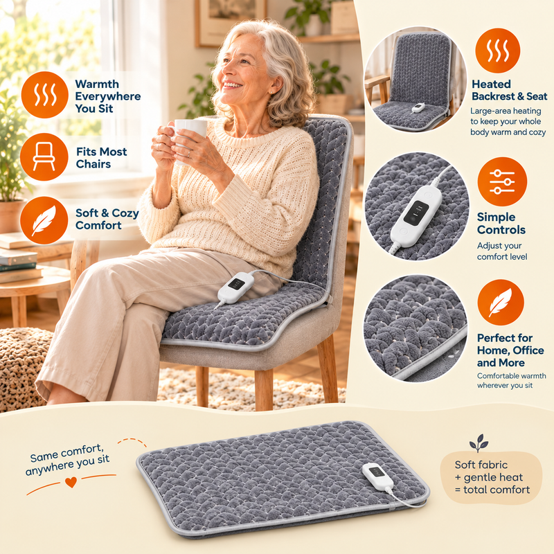 Sitly - Heated Office Chair Pad